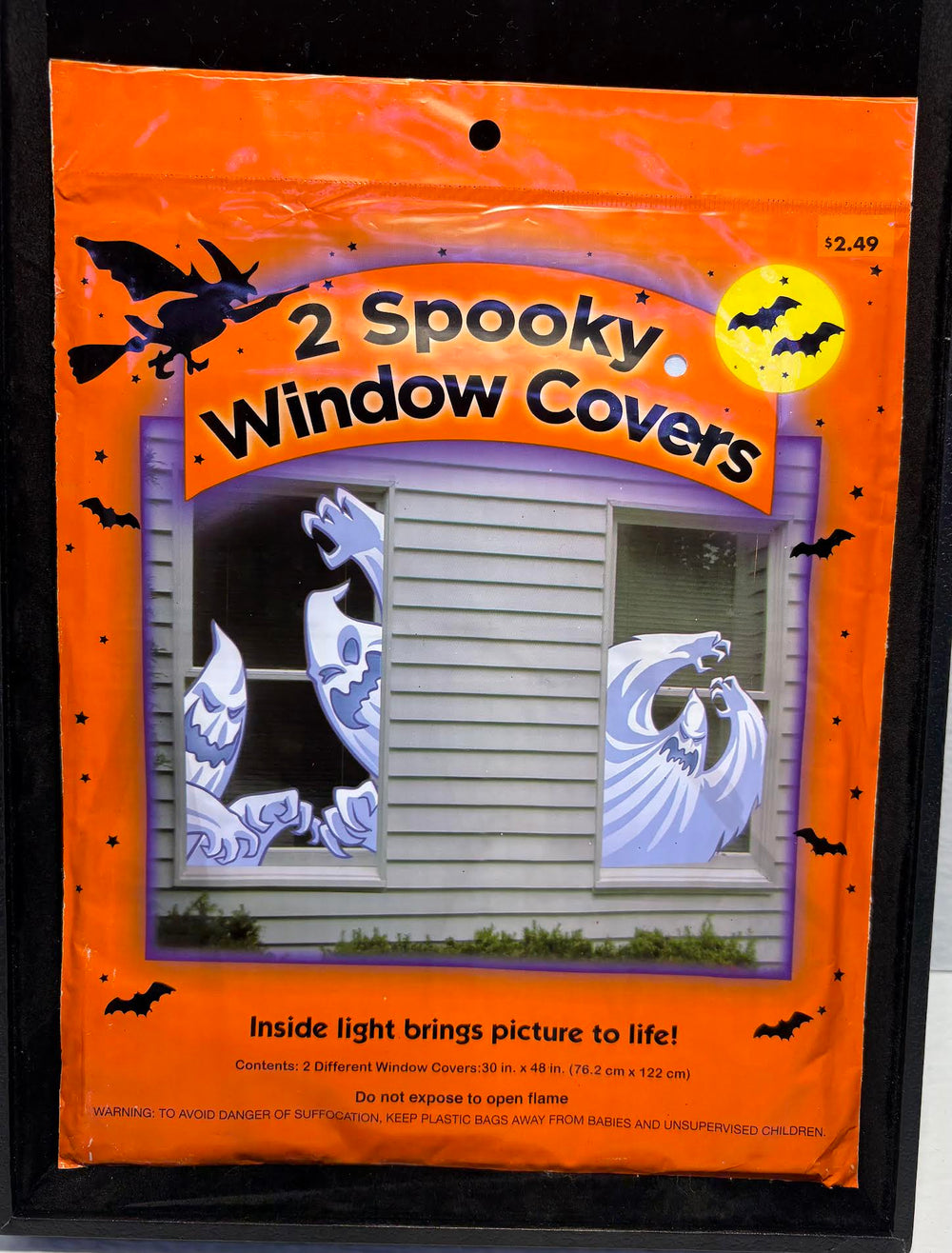 ( shf 2 ) Spooky Ghost Window Cover