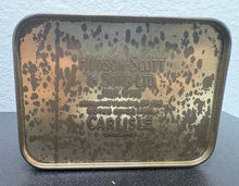 ( shf V ) Tin Box with Vintage / Antique Whiskey Jack Daniel's