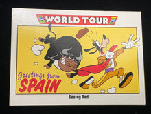 (shf V A-1 ) Vintage Disney 1991 Impel Collector Trading Card World Tour Spain