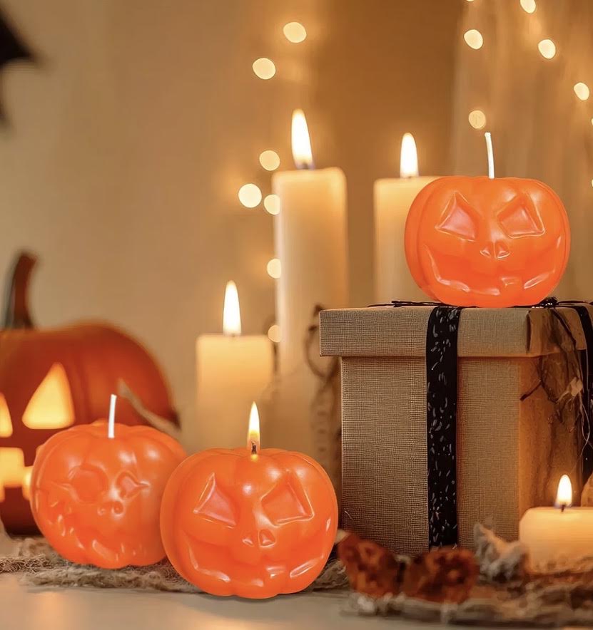 ( shf 2 ) Candle Halloween Party Happy