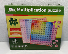( shf 01 ) Multiplication Puzzle Chart