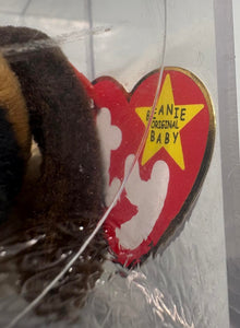 ( shf 01 ) Ty Beanie Baby: Bernie the St. Bernard Dog | Stuffed Animal | MWMT