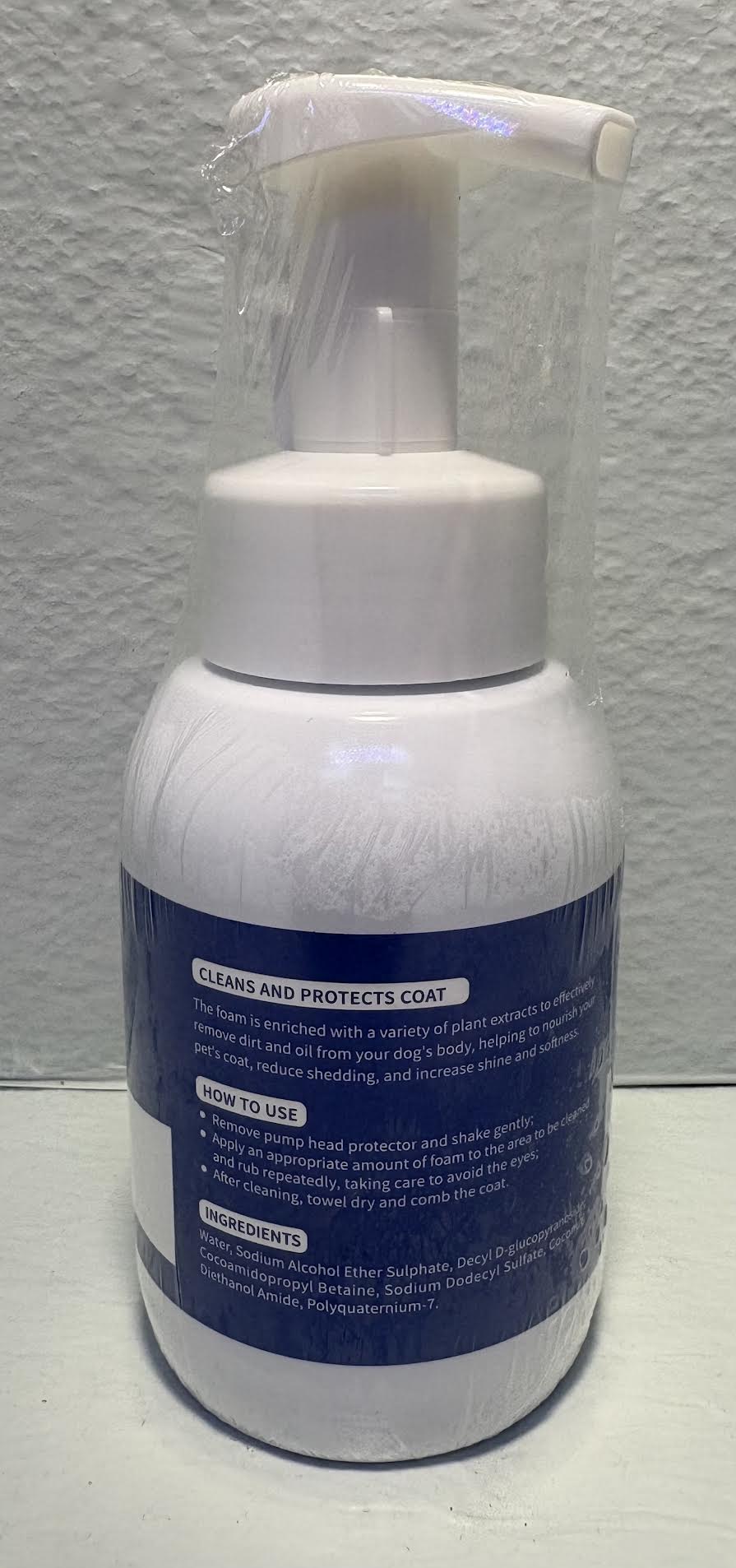 ( shf 14 ) Waterless Foam Shampoo cats and Dogs 350ml