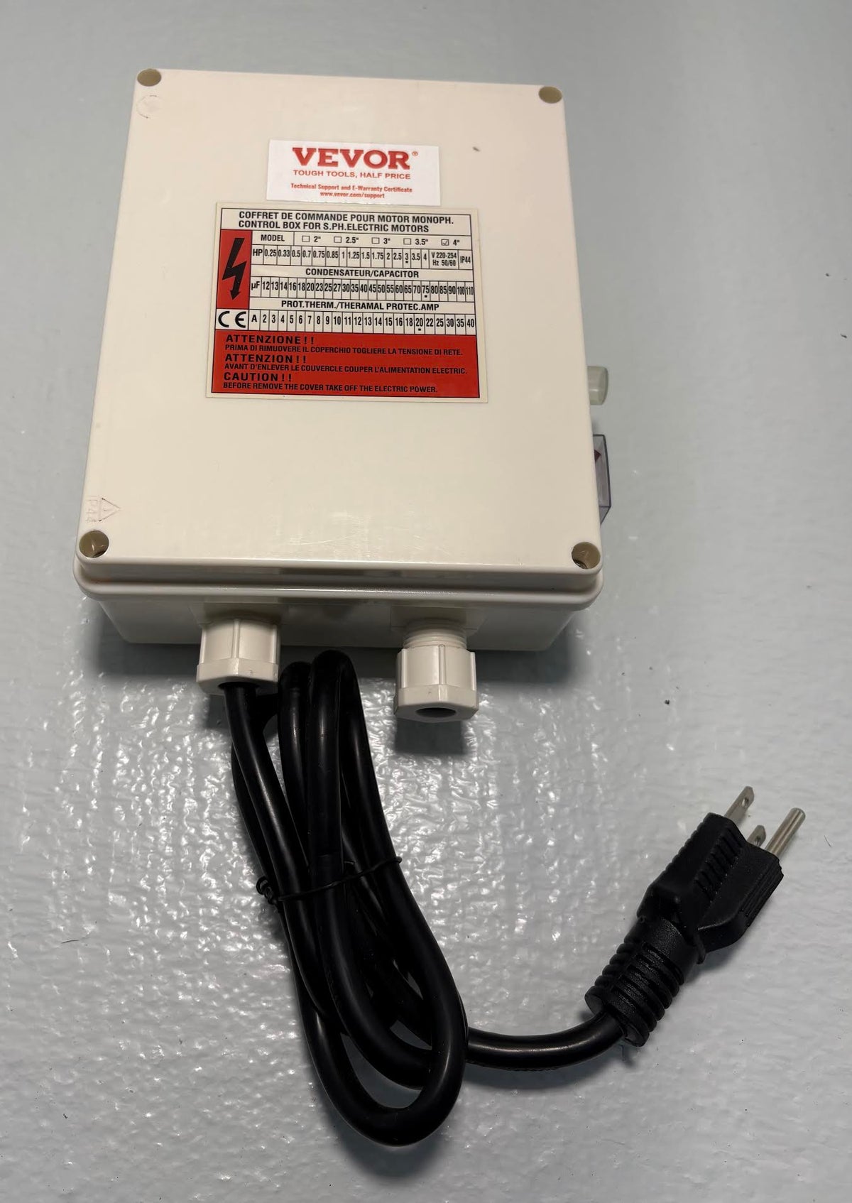 ( shf 30 ) Vevor control box