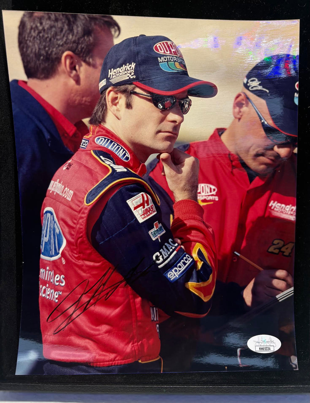 ( shf V ) Vintage Jeff Gordon Signed Autographed Nascar