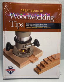 ( shf 10 ) Great Book of Woodworking Tips
