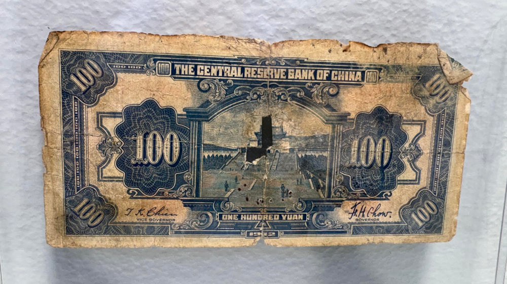 ( shf V ) Vintage CHINA - Central Reserve Bank - 1942, 100 Yuan