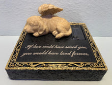 ( shf 14 ) solar light dog memorial garden