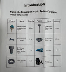 ( shf 32 )  Drip Irrigation 50 ft