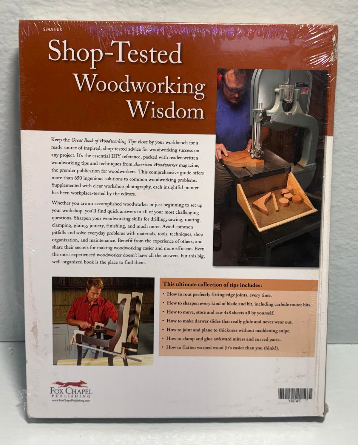 ( shf 10 ) Great Book of Woodworking Tips