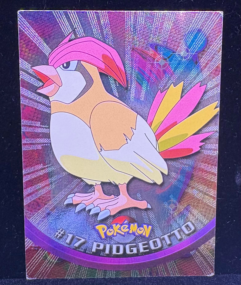 ( shf V A-1 ) Vintage 1999 Topps Pokémon Tv Pidgeotto 17 Psa 10 Gem Mint Low Pop Rare