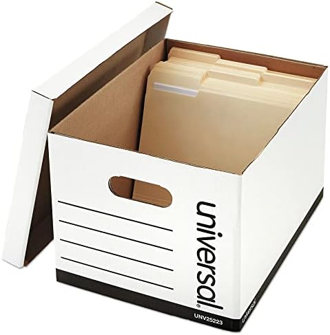 ( shf 24 ) Universal 25223 Economy Boxes, 12 x 15 x 9 7/8, White