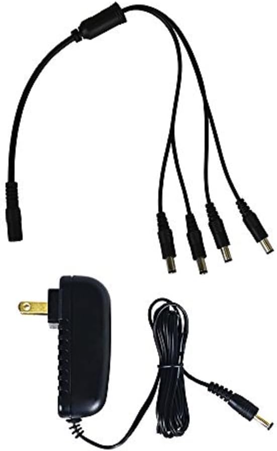 ( shf 27 ) Night Owl Security Camera Power Adapter with 4-Way Power Splitter Style:Power Adapter