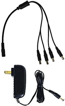 ( shf 27 ) Night Owl Security Camera Power Adapter with 4-Way Power Splitter Style:Power Adapter