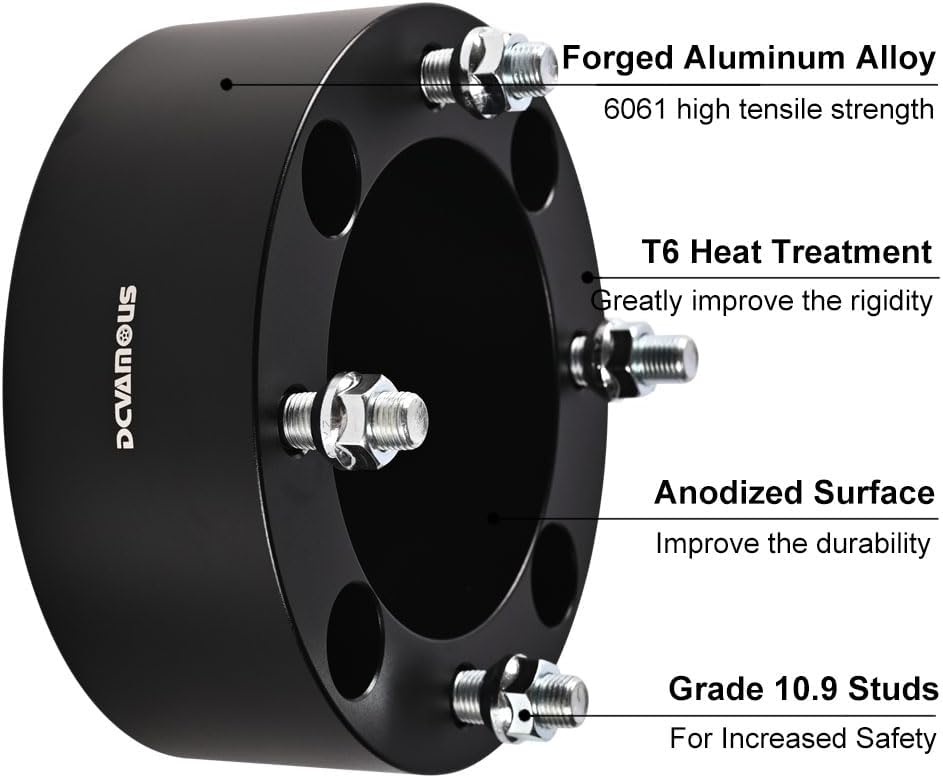 ( shf 36 )  Forged 4x156 Wheel Spacers 3 Inch Thick with