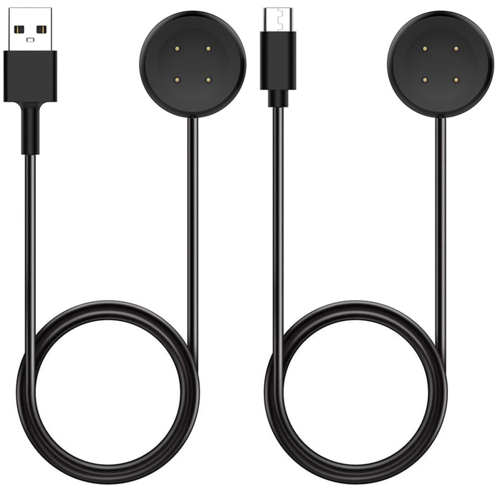 ( shf 27 ) USB-A/C Charger for Google Pixel Watch 2 & 3 Smartwatch (Black)