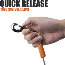 ( shf 14 )  BV Dog Tie Out Cable 25 Feet - Heavy Duty Dog Lead up to 90 Pounds