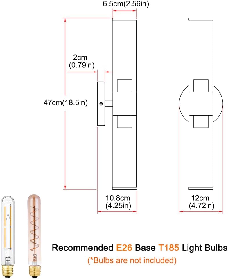 ( shf 29 ) Brushed Gold Wall Sconces