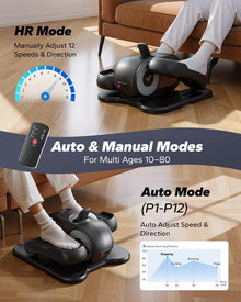 ( shf 25 ) MERACH Under Desk Elliptical, Leg Exerciser
