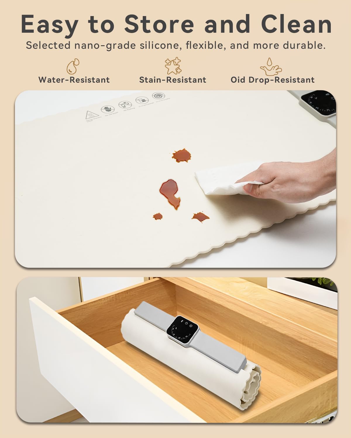 ( shf 30 ) JustZuru Food Warmer Mat, Electric