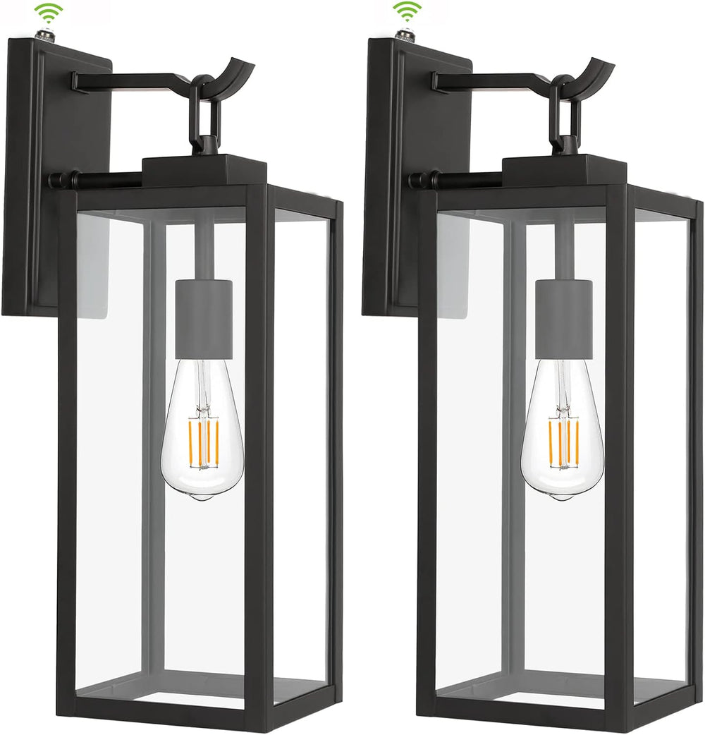 ( shf 31 ) hykolity Large Dusk to Dawn Outdoor Lighting, 18 Inch Outdoor Wall Lights