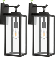 ( shf 31 ) hykolity Large Dusk to Dawn Outdoor Lighting, 18 Inch Outdoor Wall Lights