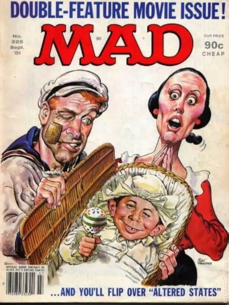 Mad Magazine  #225 Sept 1981