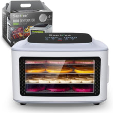 ( shf 05 ) Septree Compact Food Dehydrator, 4 Stainless Steel Trays Fresh Dryer Machine