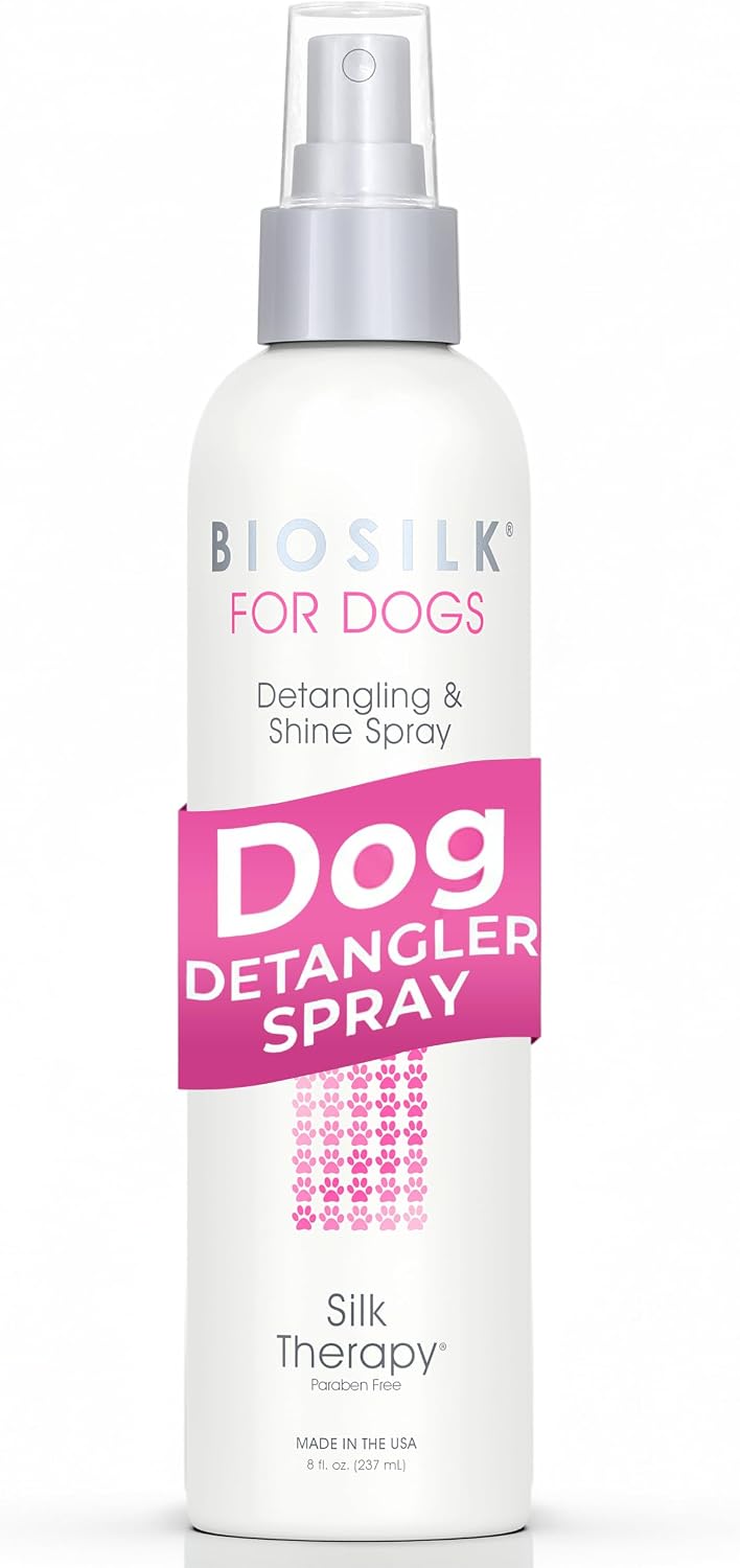 ( shf 14 ) BioSilk for Dogs Silk Therapy Detangling and Shine Spray