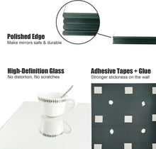 ( shf 30 )TRAHOME Home Gym Mirror Tiles for Wall
