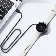 ( shf 27 ) USB-A/C Charger for Google Pixel Watch 2 & 3 Smartwatch (Black)
