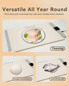 ( shf 30 ) JustZuru Food Warmer Mat, Electric
