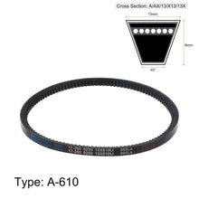 HARFINGTON 1pcs 13x610 Cogged V-Belts