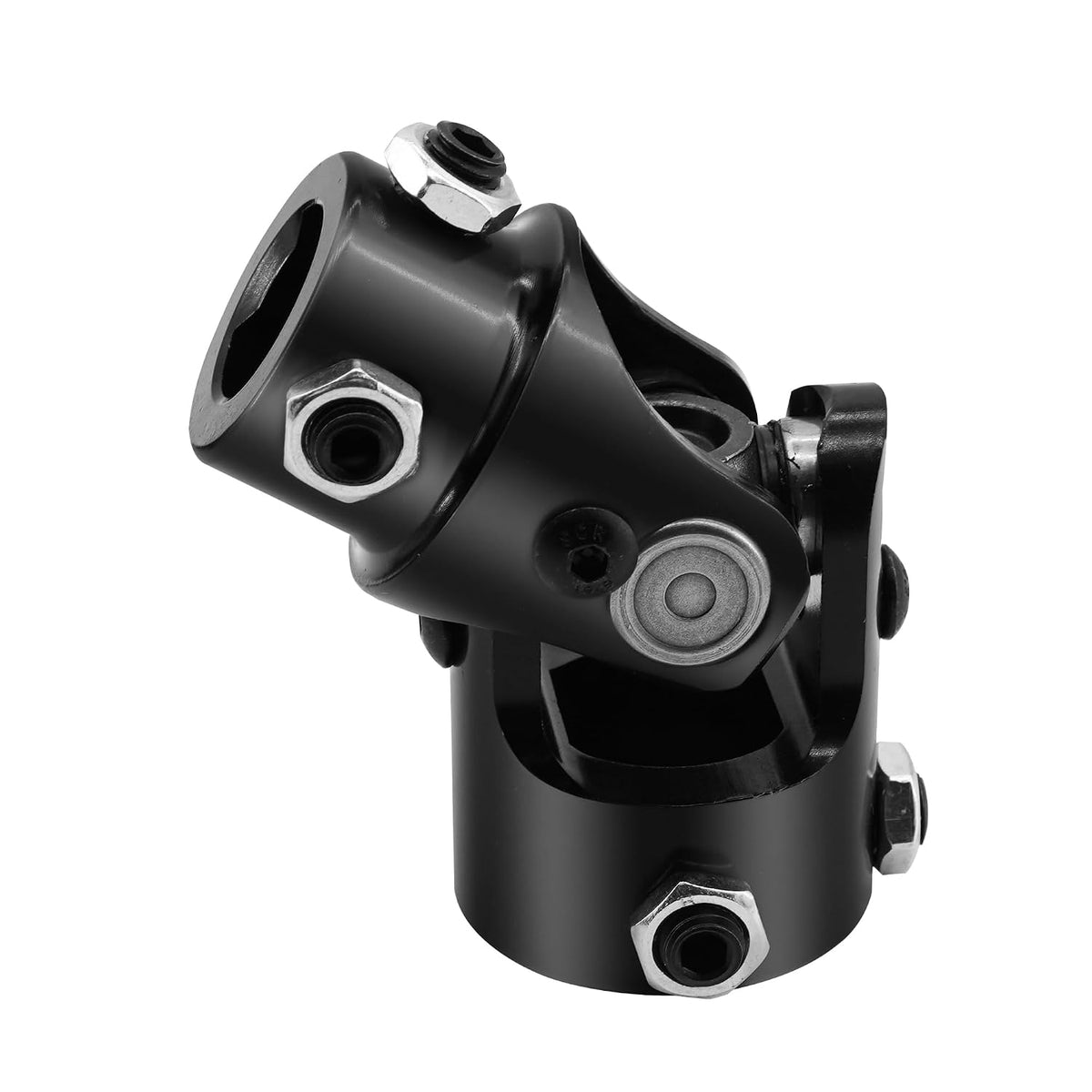 ( shf 32 ) 3/4" DD X 3/4" DD Black Single Steering Shaft Universal
