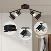 ( shf 35 ) 4-Spot Track Ceiling Light for Kitchen