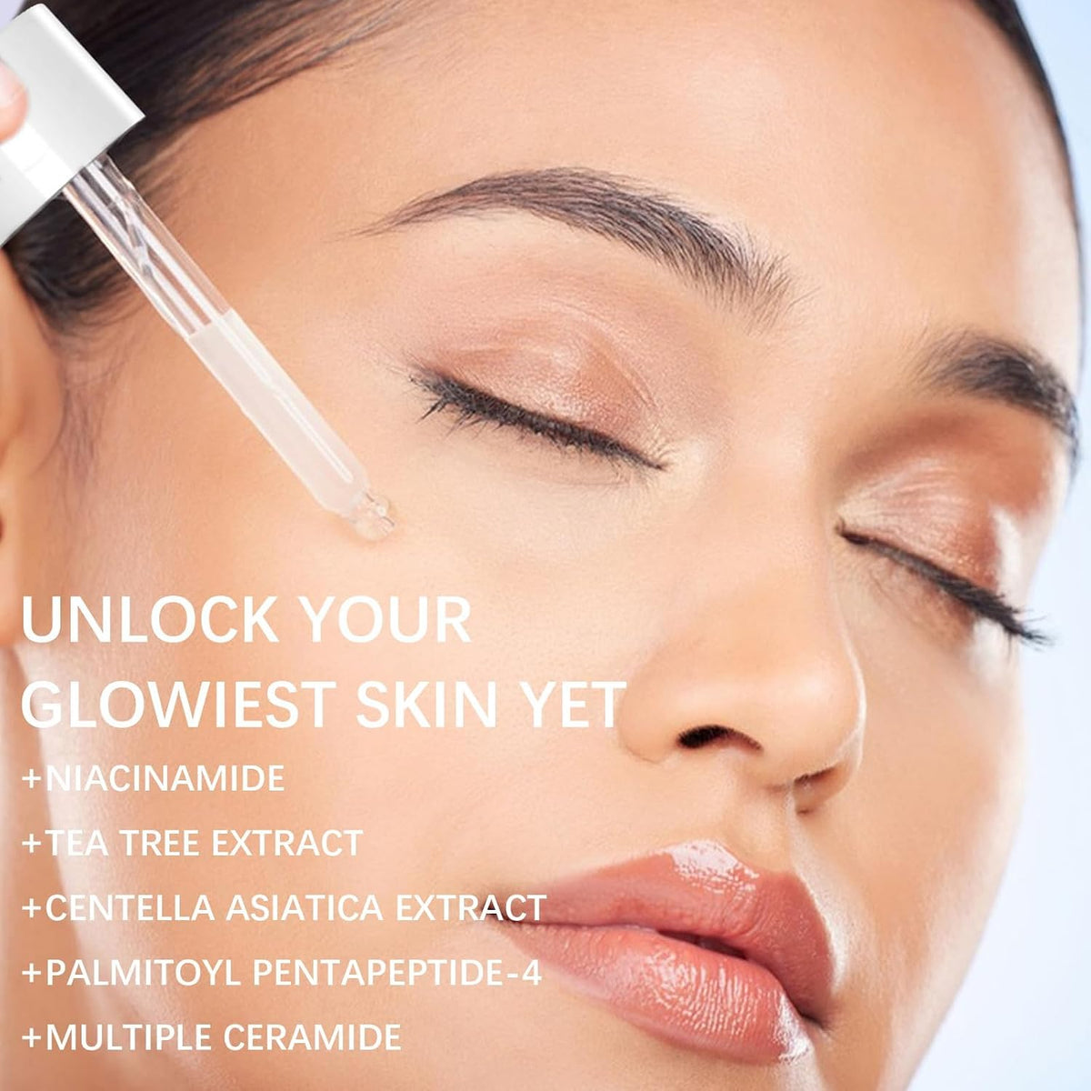 ( shf 15 )  Packaging for 2% Hyaluronic Acid Serum with Advanced Peptide Complex