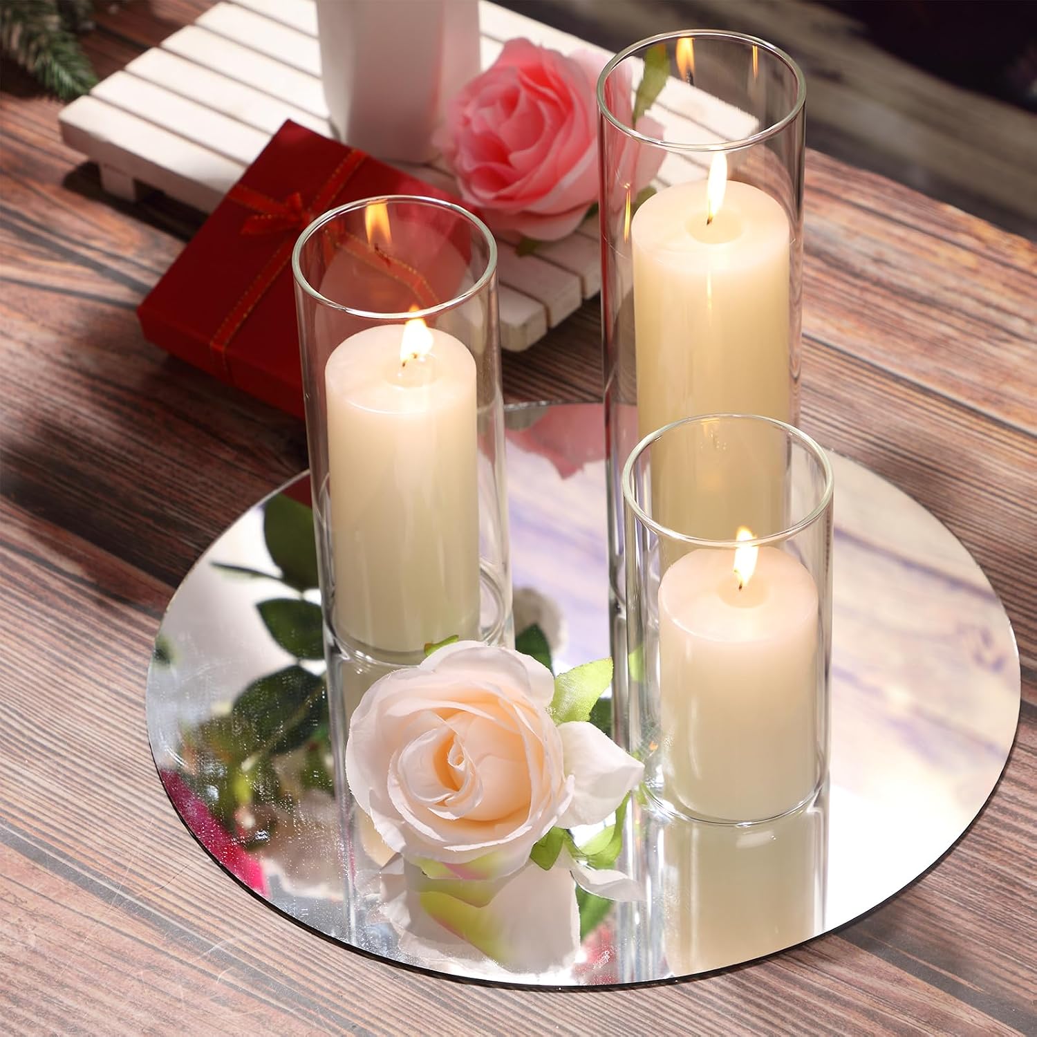 ( shf 29 ) Shihanee 03 Pillar Candles