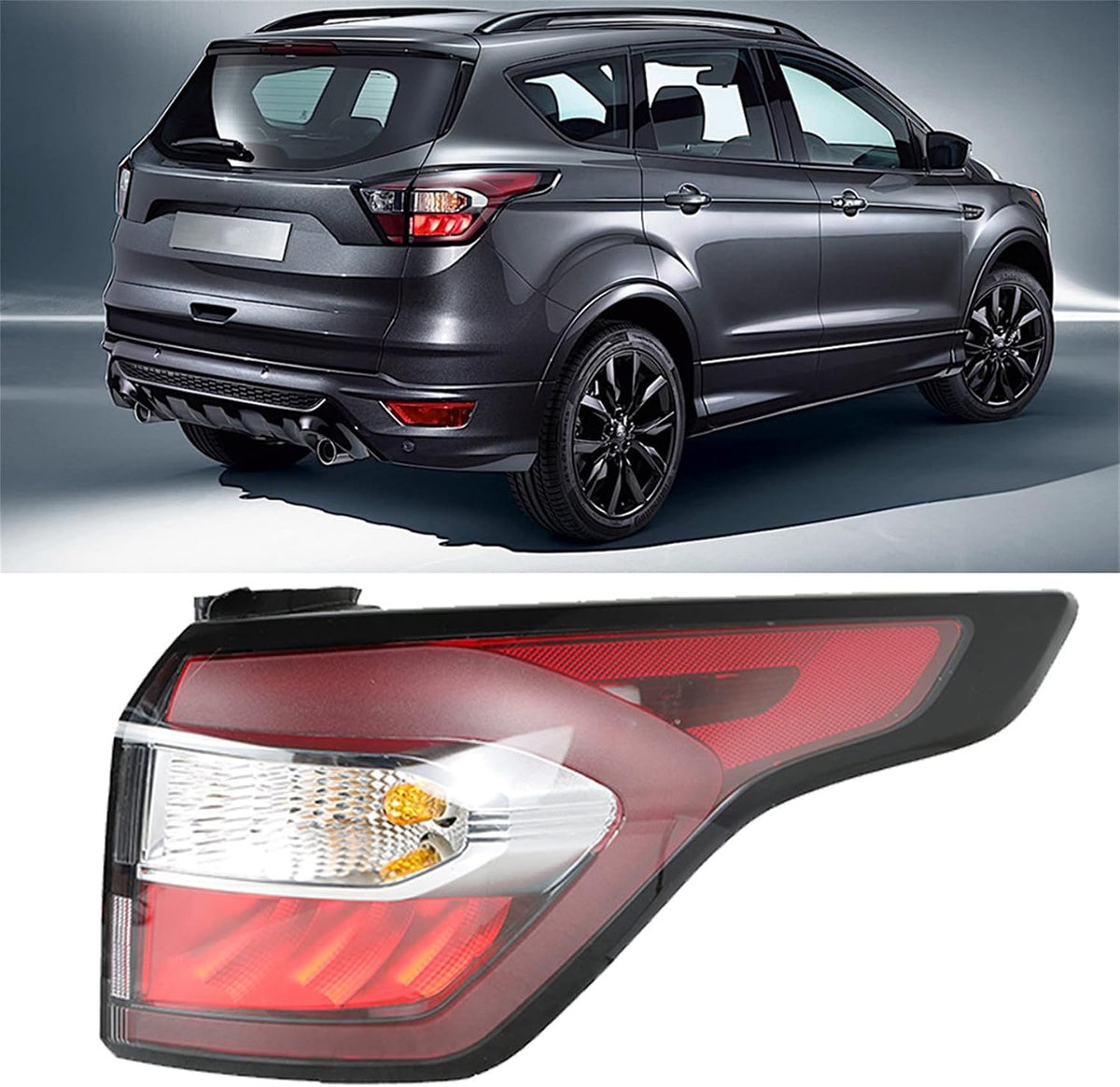 ( shf 34 ) Silscvtt Rear Brake Tail Light Replacement for Escape