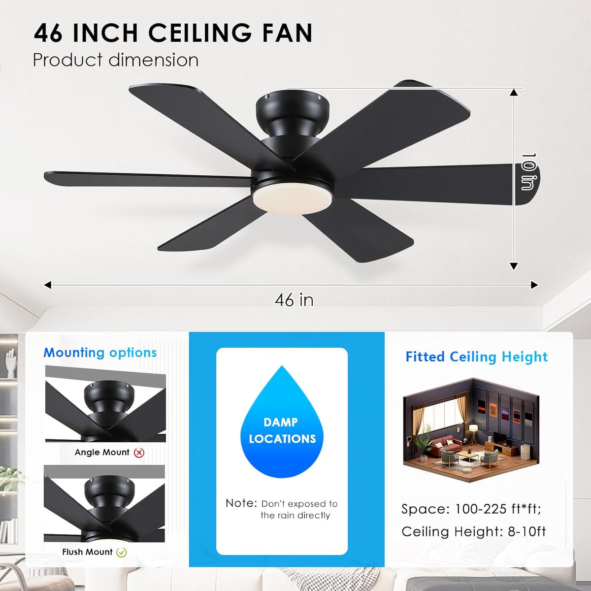 ( shf 29 )BayDay Ceiling Fans