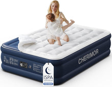 ( shf 30 ) CHERIMOR Queen Inflatable Mattress with Built-in Pump