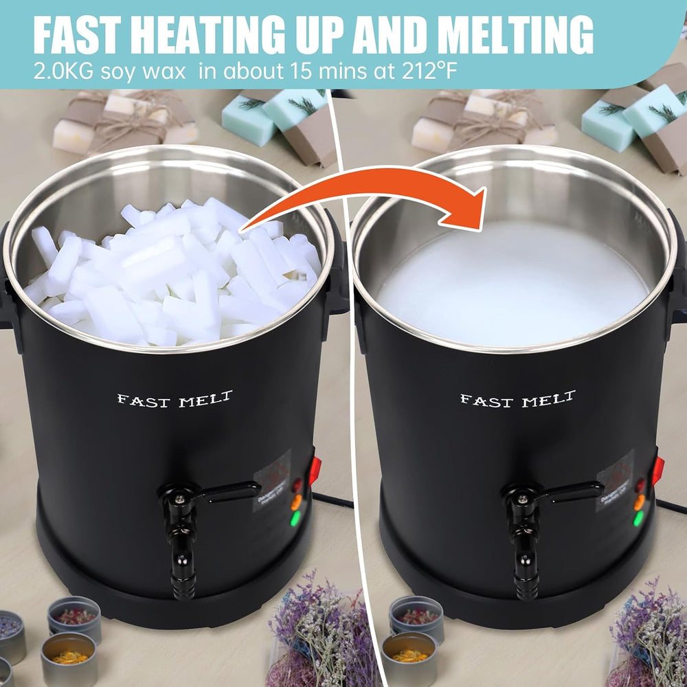 ( shf 03 ) FAST MELT 6Lbs Soap Base Melter