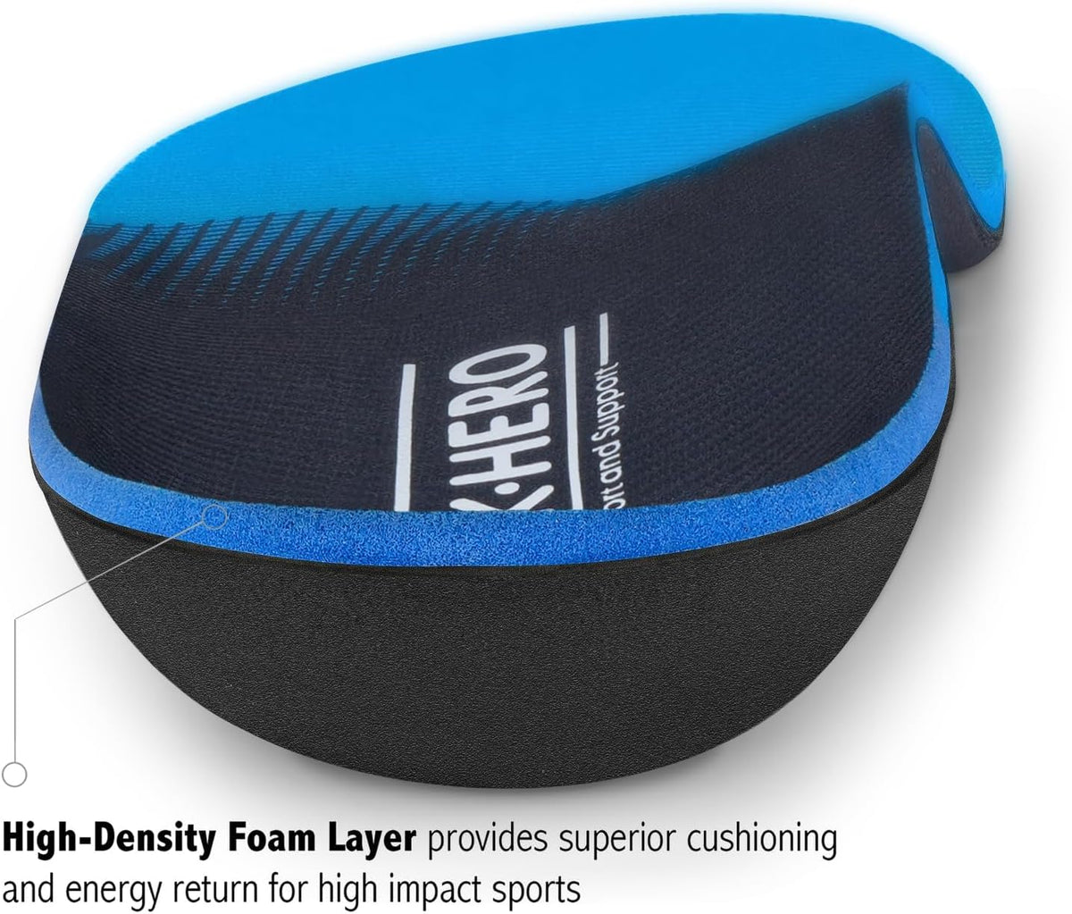( shf 13 ) WalkHero Plantar Fasciitis Relief, Arch Support Insoles for Men Women