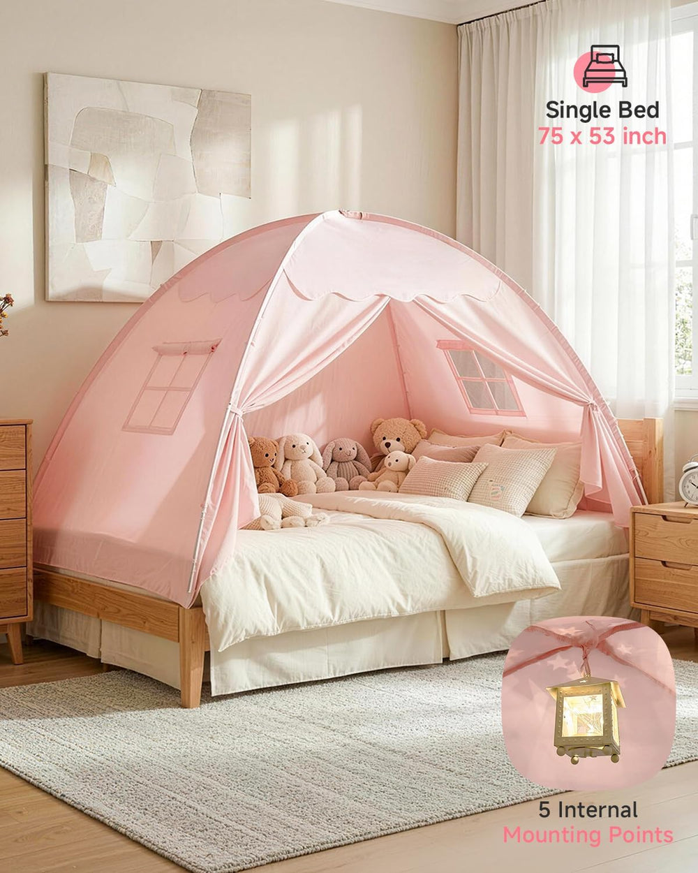 ( shf 31 ) Sumbababy Full Bed Tent for Kids Indoor, Toddler
