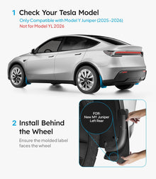 ( shf 36 ) Wigoo for Tesla Model Y Juniper 2025-2026 Mud Flaps
