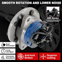 ( shf 36 ) Pair 513214 Front Wheel Bearing Hub Assembly Compatible with Chevy Cobalt