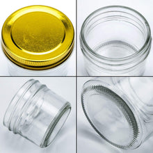 ( shf 31 ) Mini Mason Jars 4 oz, 40 Pack Small Glass Jars with Lids