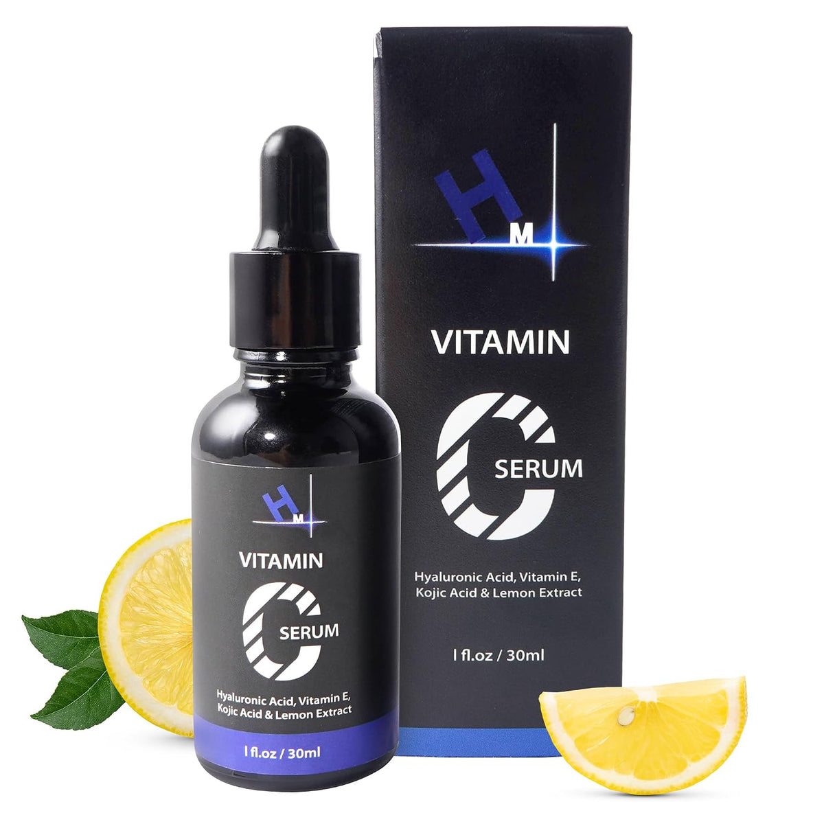 ( shf V ) HM Vitamin C Serum with Hyaluronic Acid, Vitamin E & 1 percent Kojic Acid
