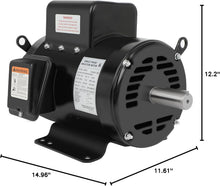 ( shf 40 ) Single Phase 7.5HP Air Compressor Motor, 230V