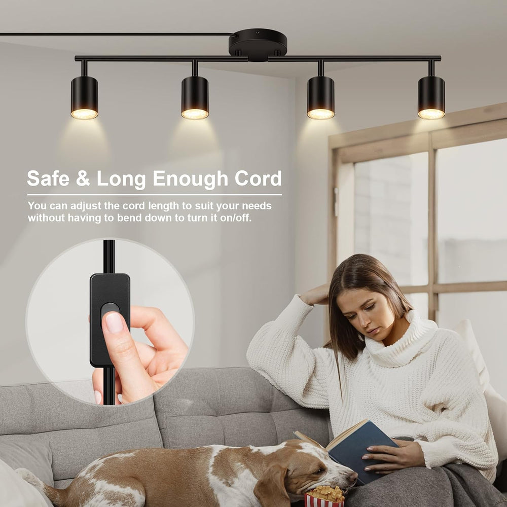 ( shf 35 ) 4-Spot Track Ceiling Light for Kitchen