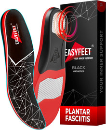 ( shf 13 ) Plantar Fasciitis Insoles for Men & Women - High Arch Support Inserts | Anti-Fatigue